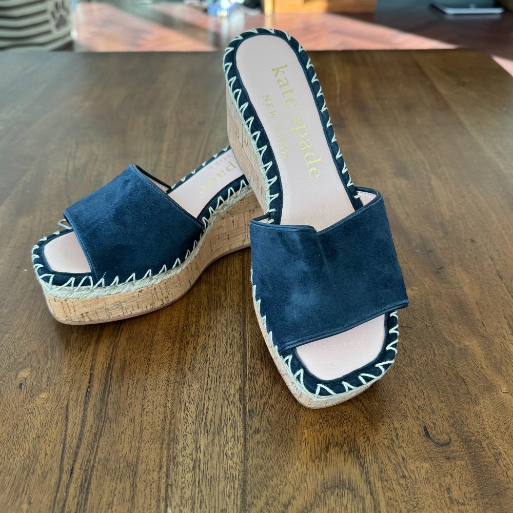 Kate Spade Suede wedges